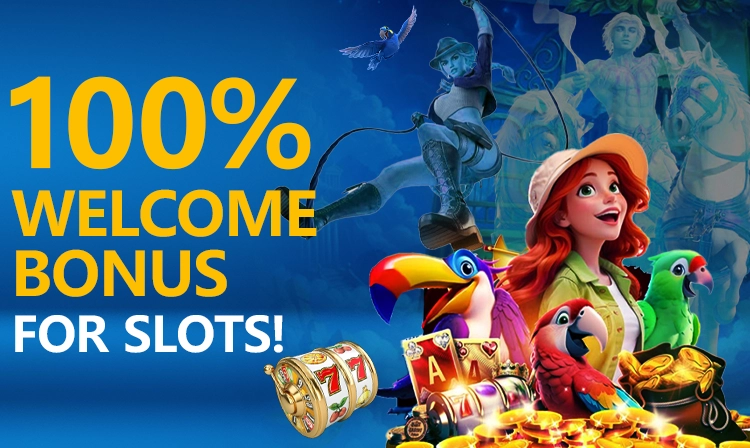 100% Slots Welcome Bonus