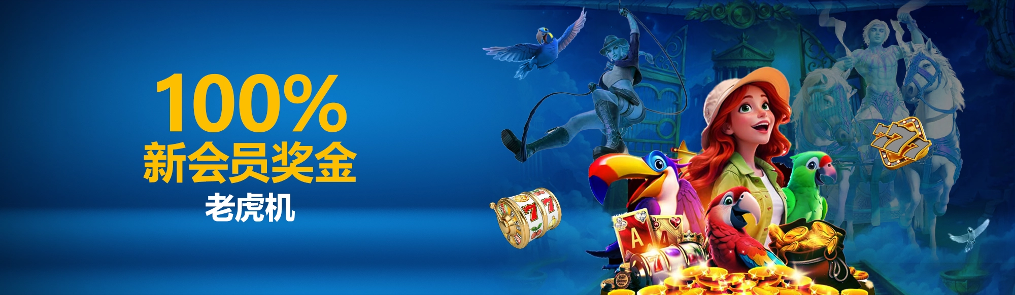 100% Slots Welcome Bonus