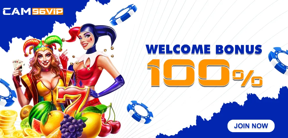 WELCOME BONUS 100%