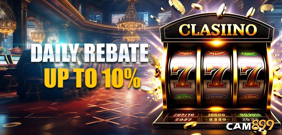 DAILY REBATE UP TO 10%