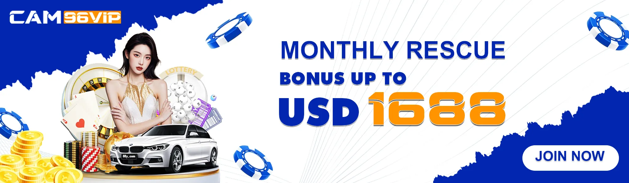 MONTHLY RESCUE BONUS UP TO USD 1688