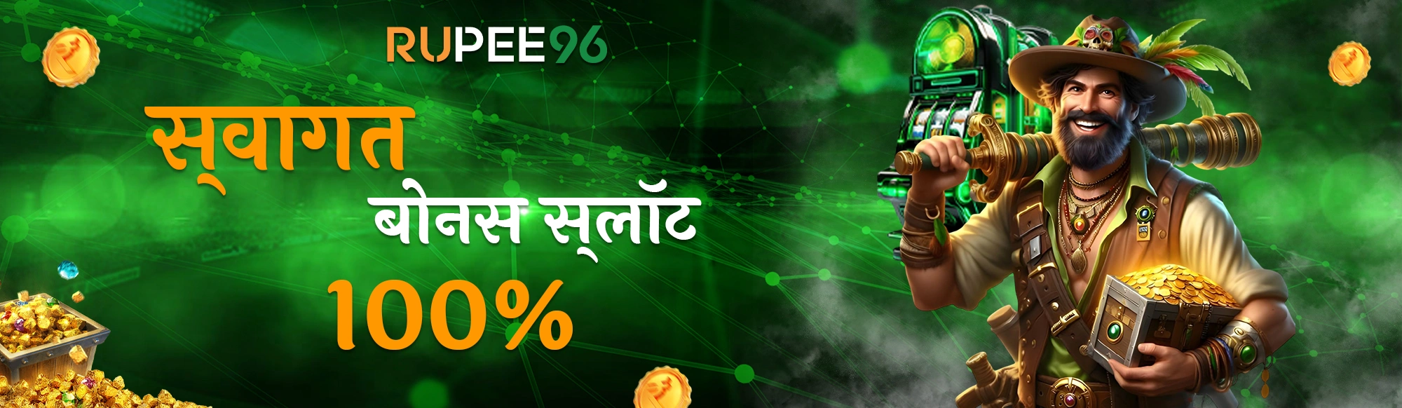 WELCOME BONUS SLOT 100%